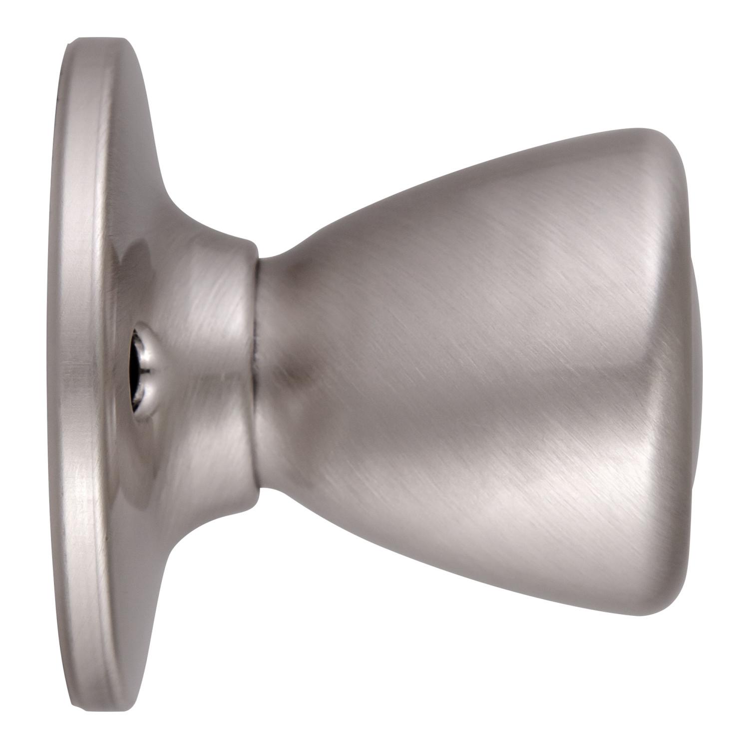 Tulip Dummy Door Knob Satin Nickel ǀ Hardware & Locks ǀ Today's Design