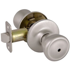 Rok Hardware Satin Nickel Privacy Home Bedroom Closet Door Handle