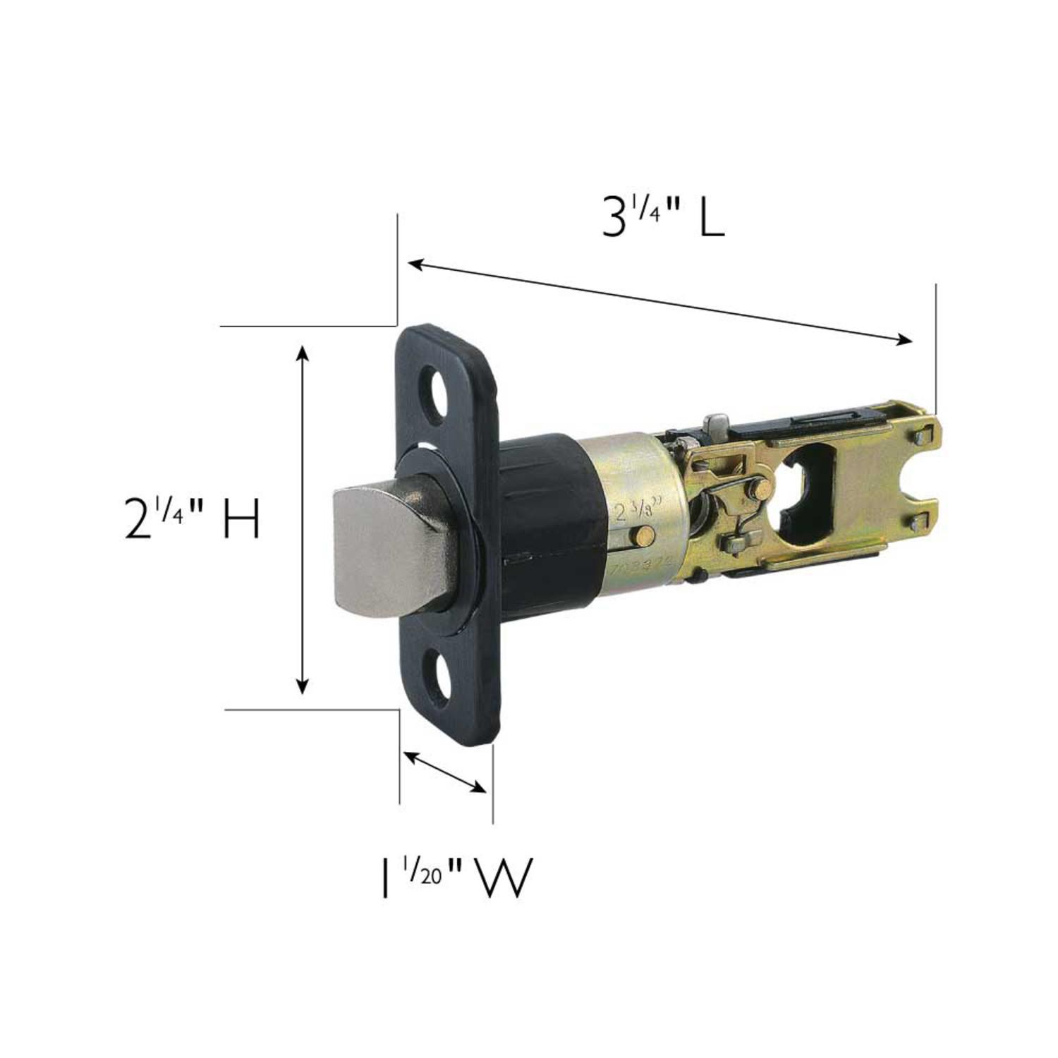 6Way Replacement Passage Latch Oil Rubbed Bronze ǀ Hardware & Locks ǀ