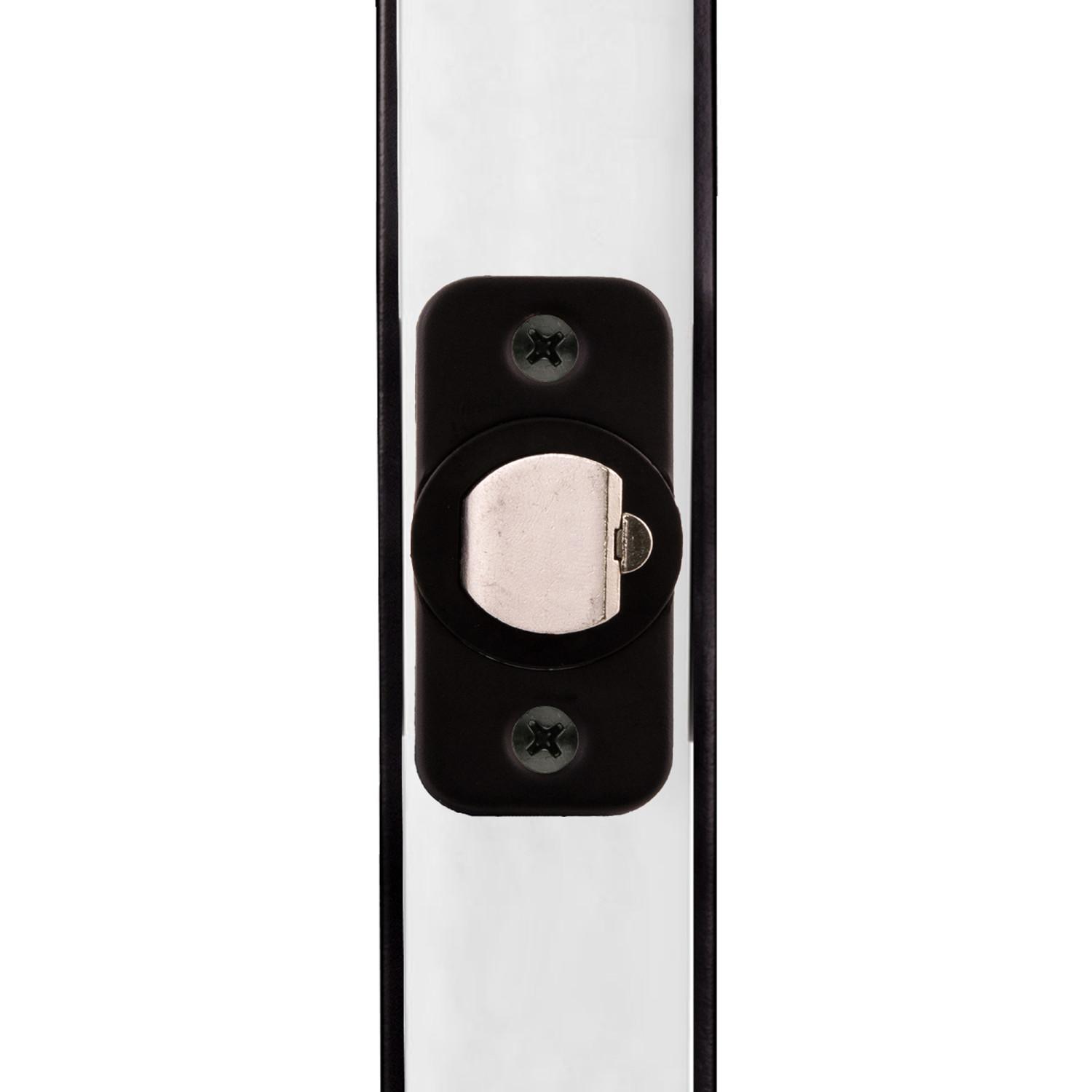 6Way Universal Replacement Entry Latch Matte Black ǀ Hardware & Locks