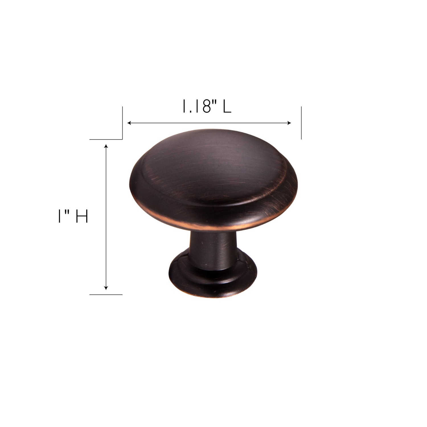 Victorian Cabinet Knob Bronze 10 Pack ǀ Kitchen ǀ Today's Design House