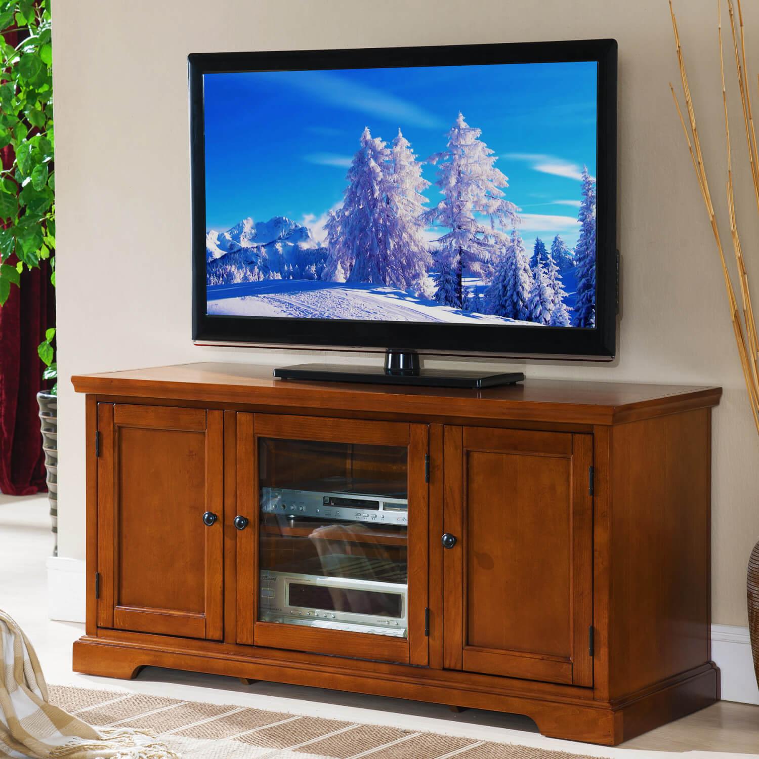 Wooden corner tv stand for 50 shop inch tv