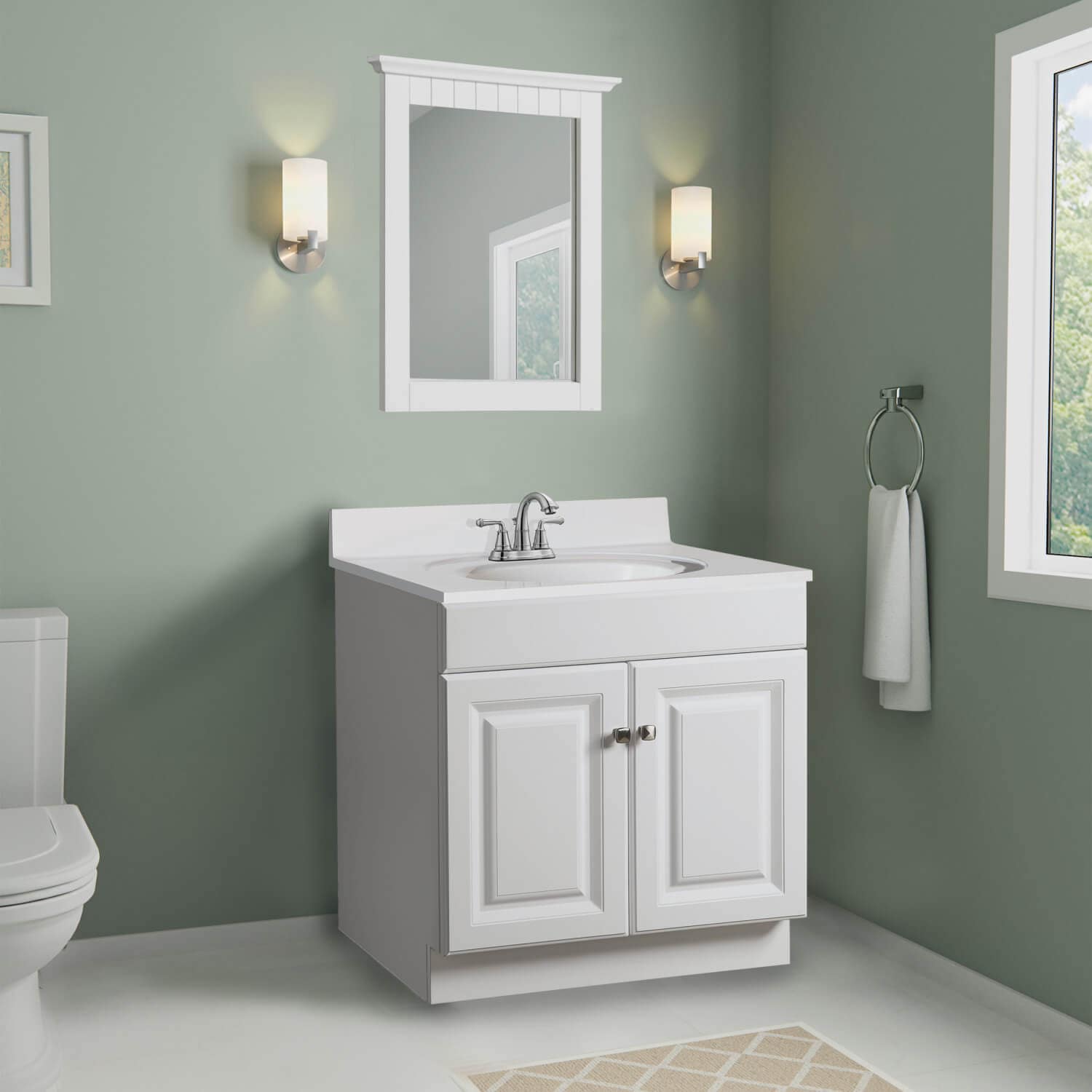 Wyndham 24 Inch Vanity Without Top in White  Bath  Today's Design House