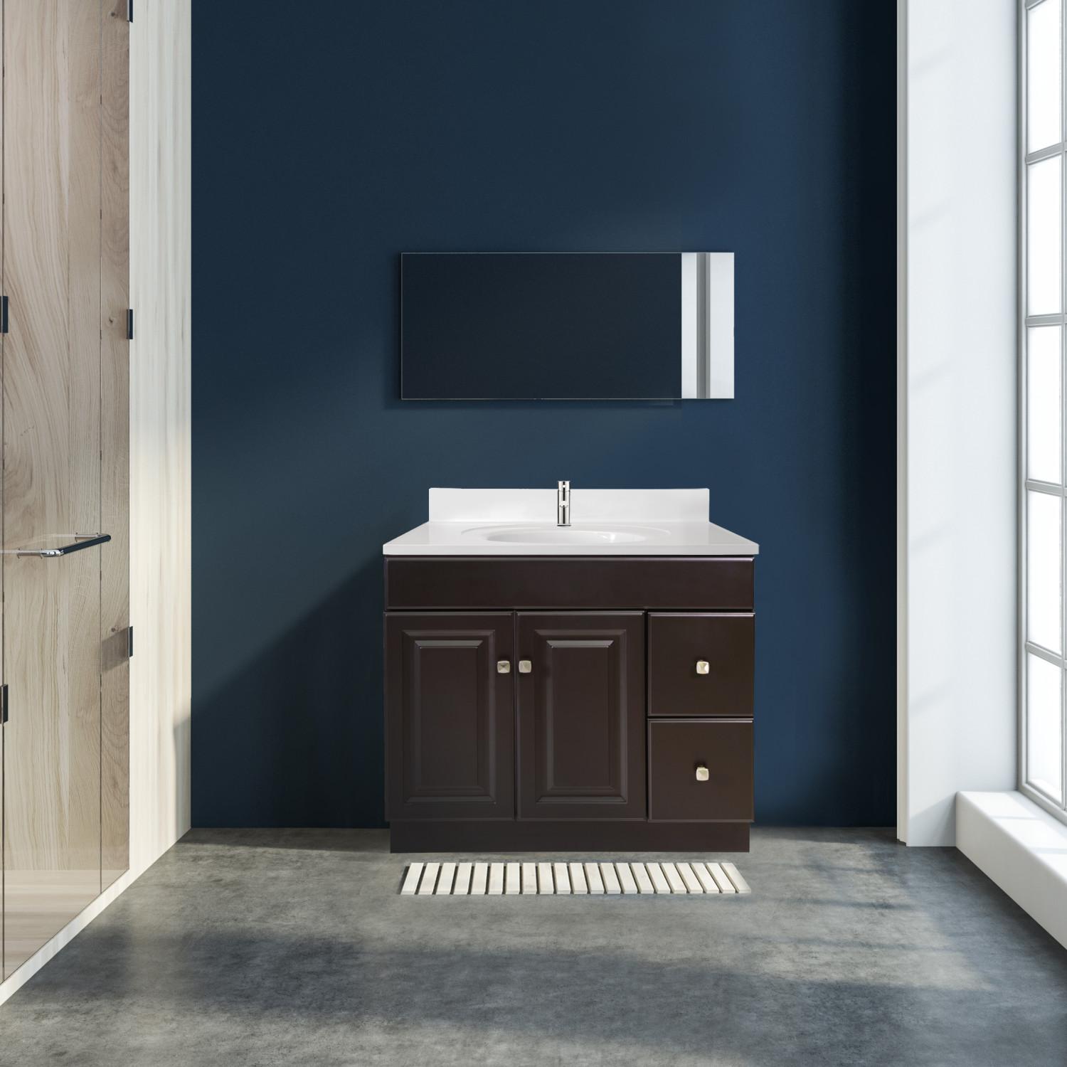 Wyndham Espresso Bath Vanity 36 Inch 21 Inch ǀ Bath ǀ Today's